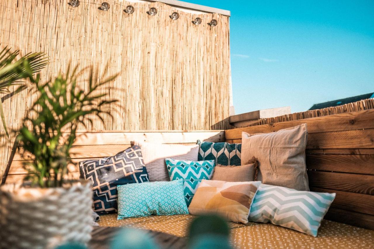 شقة The Kalifornia I Stilvoll Mit Urlaubsfeeling I Dachterrasse I Klima كارلسروه المظهر الخارجي الصورة